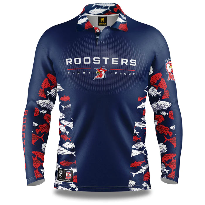 Sydney Roosters Reef Runner Fishing Shirt