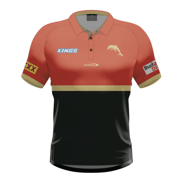 2024 Dolphins ADULTS Media Polo