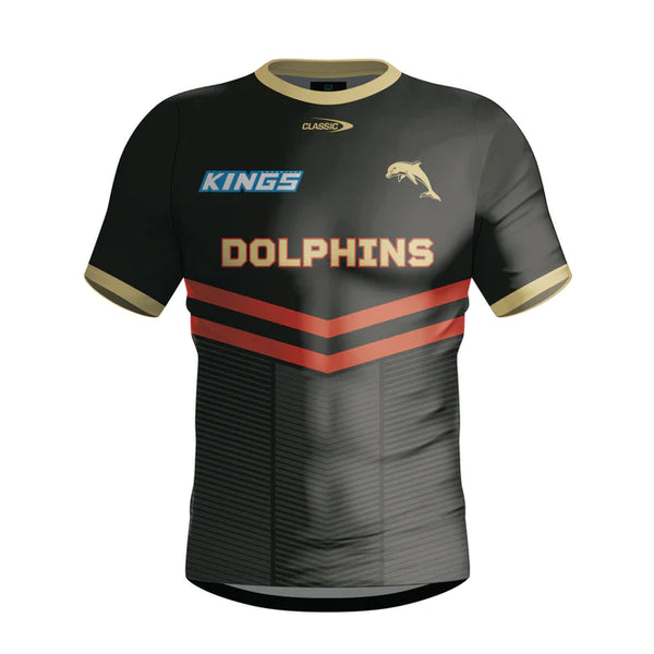 2024 Redcliffe Dolphins ADULTS Warm Up Tee