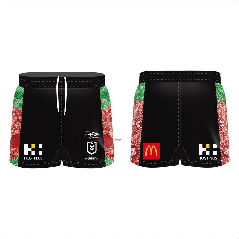 2024 South Sydney Rabbitohs ADULTS Indigenous Playing Shorts