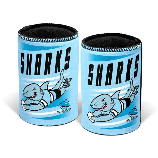 Cronulla Sharks Retro Can Cooler