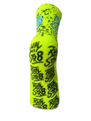 Run it Str8 Grip Socks Fluro Lightning Strike