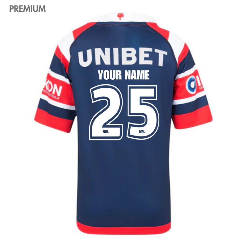 2025 Sydney Roosters ADULTS Home Jersey