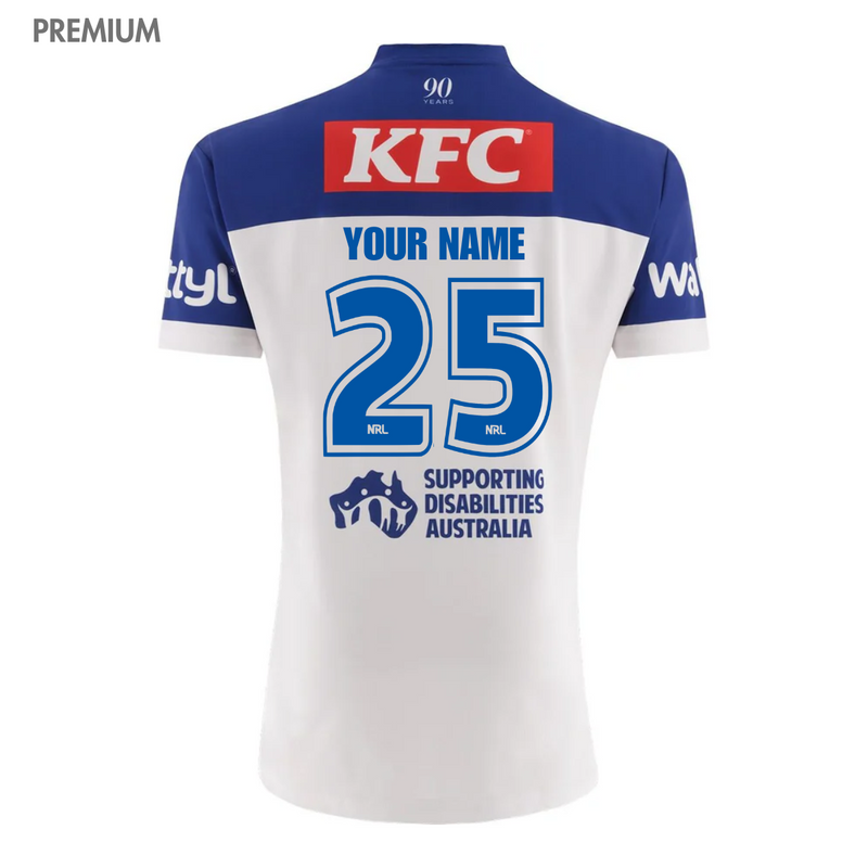 2025 Canterbury Bulldogs Kids Home Jersey