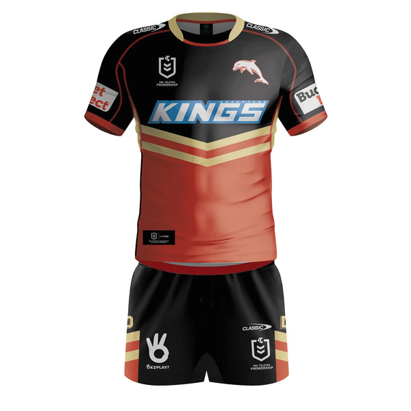 2024 Redcliffe Dolphins TODDLER Alternate Jersey Set