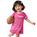 St George Illawarra Dragons 'Fuchsia Force' Pink T-Shirt Dress