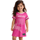 South Sydney Rabbitohs 'Fuchsia Force' Pink T-Shirt Dress