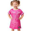 Wests Tigers 'Fuchsia Force' Pink T-Shirt Dress