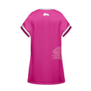 South Sydney Rabbitohs 'Fuchsia Force' Pink T-Shirt Dress