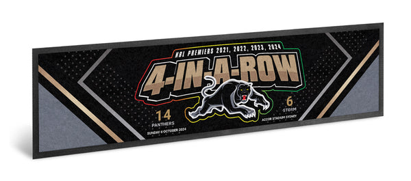 *PRE ORDER* 2024 Penrith Panthers PREMIERSHIP Bar Runner