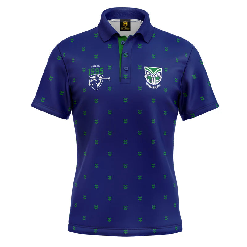 New Zealand Warriors ADULTS Golf Polo