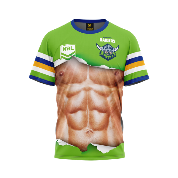 Canberra Raiders ADULTS Ripped Bod Tee