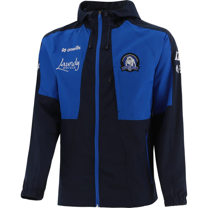 2025 Canterbury Bulldogs ADULTS Hooded Rain Jacket