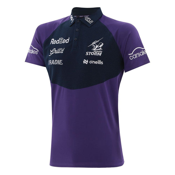 2025 Melbourne Storm ADULTS Media Polo