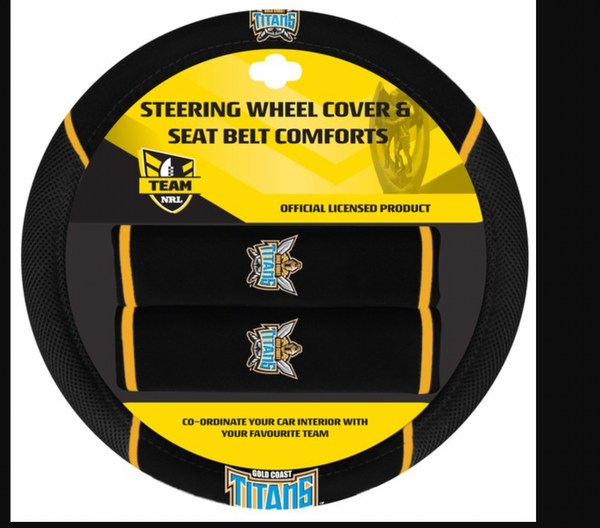 Gold Coast Titans Steering Wheel