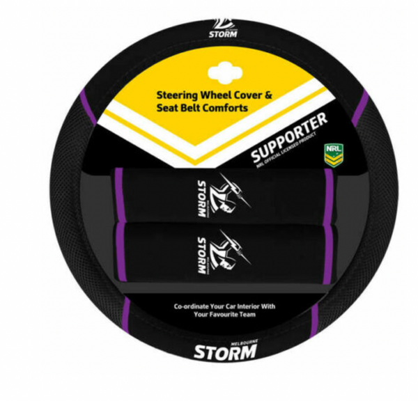 Melbourne Storm Steering Wheel Cover