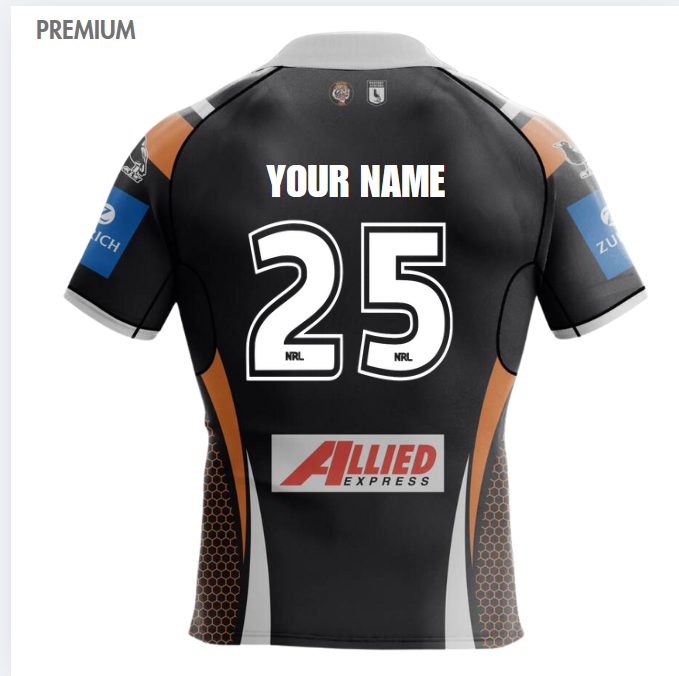 2025 Wests Tigers KIDS Home Jersey