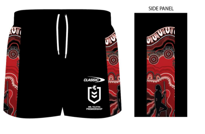 2023 St George Illawarra Dragons ADULTS Indigenous Playing Shorts