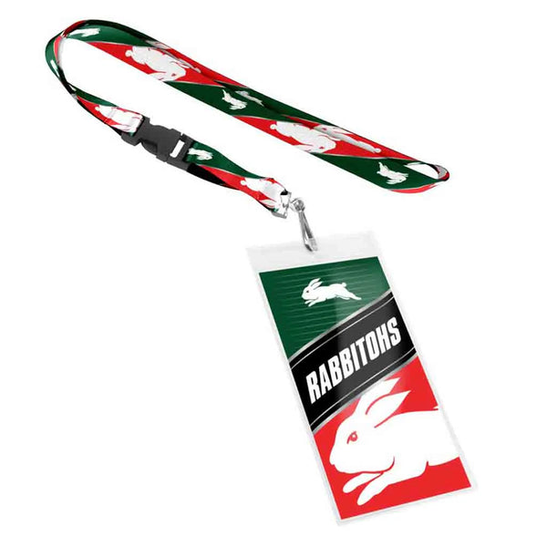 South Sydney Rabbitohs Lanyard with Pocket