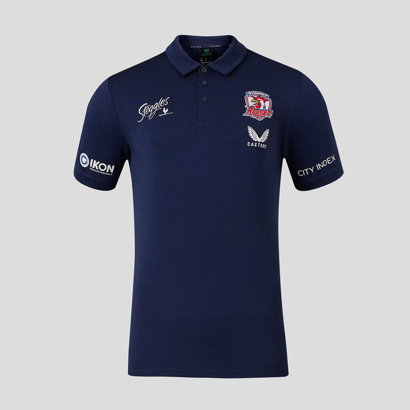 2024 Sydney Roosters ADULTS Polo Navy