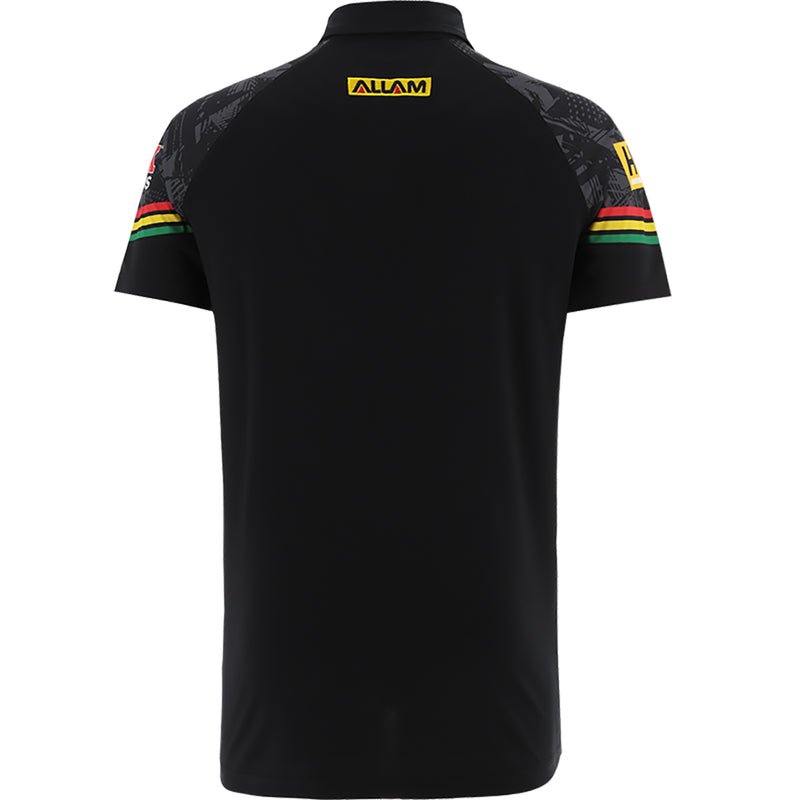 2024 Penrith Panthers ADULTS Media Polo Black