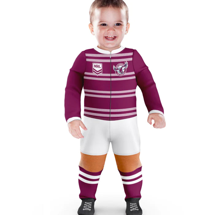 Manly Sea Eagles Infant Footysuit