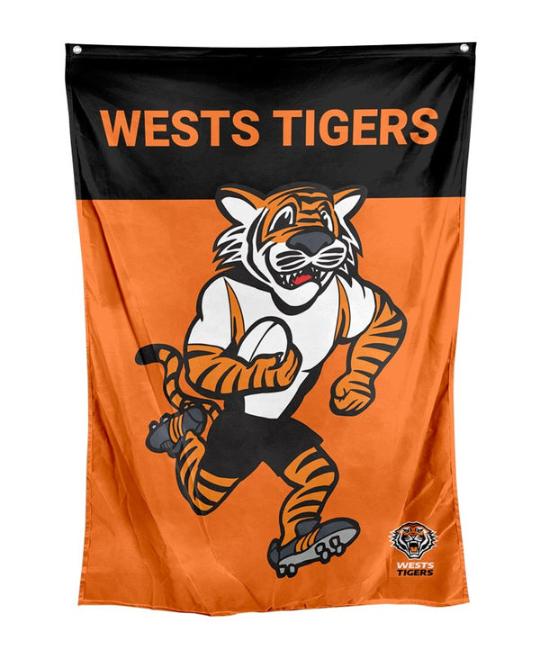 Wests Tigers Mascot Wall Flag