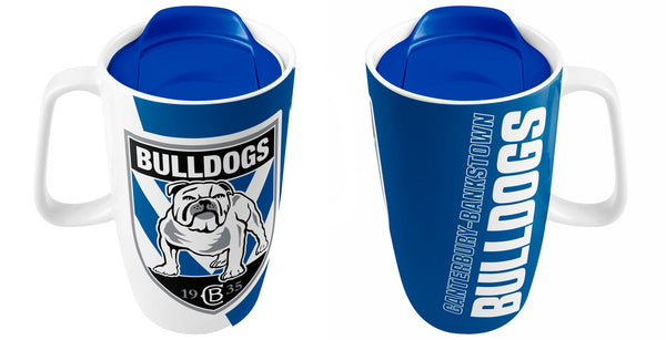 Canterbury Bulldogs Travel Mug with Handle