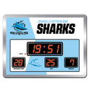 Cronulla Sharks LED Score Board Clock