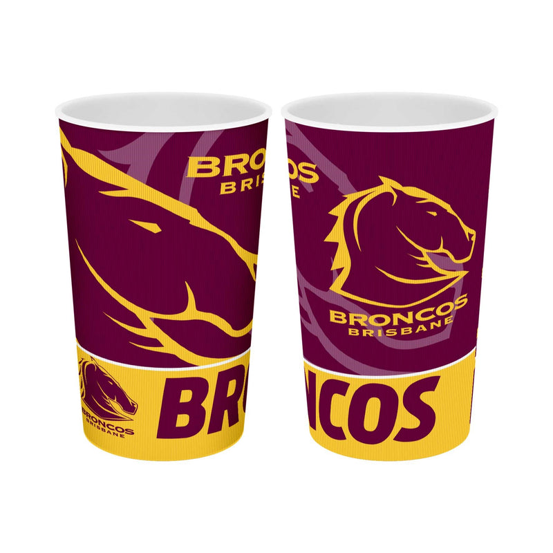Brisbane Broncos Lenticular Tumbler Cup