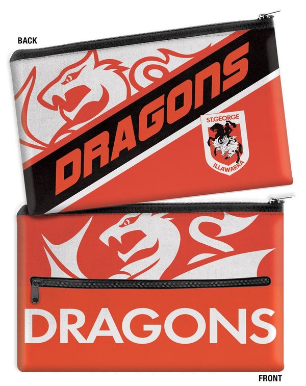 St George Illawarra Dragons Large Pencil Case