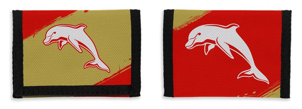 Redcliffe Dolphins Sports Velcro Wallet