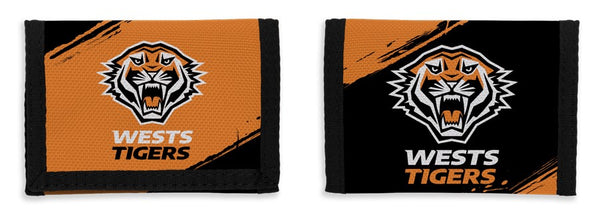 Wests Tigers Sports Velcro Wallet
