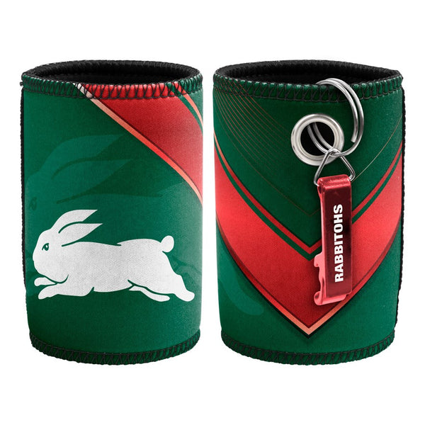 South Sydney Rabbitohs Can Cooler with Bottle Opener