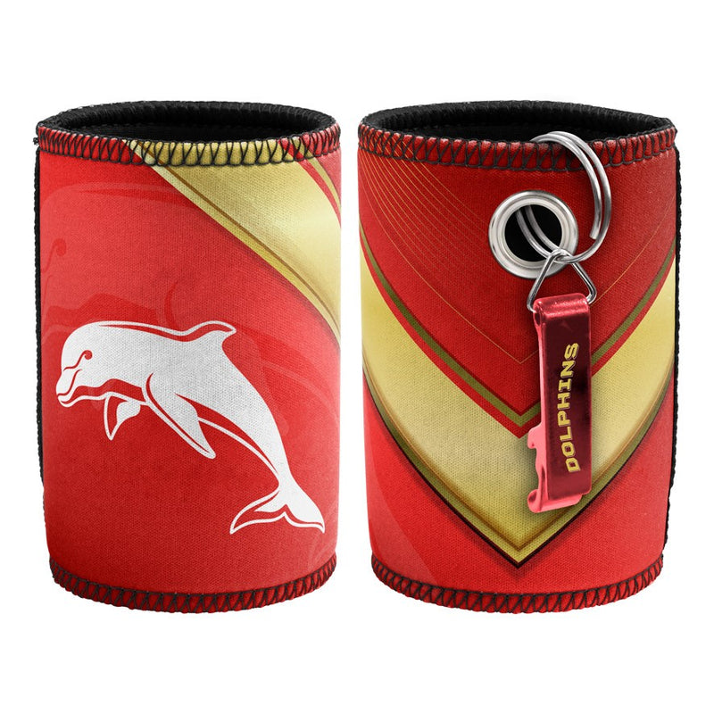 Redcliffe Dolphins Can Cooler with Bottle Opener