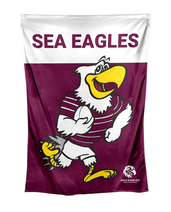 Manly Sea Eagles Mascot Wall Flag