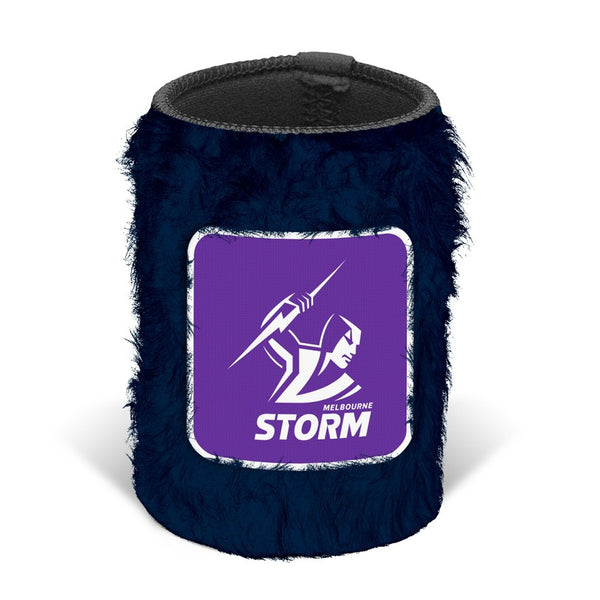 Melbourne Storm Fluffy Can Cooler