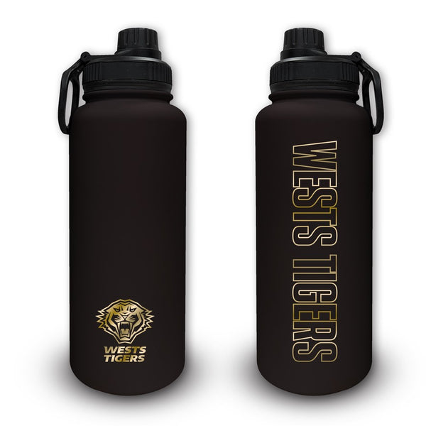 Wests Tigers Stainless Steel Drink Bottle