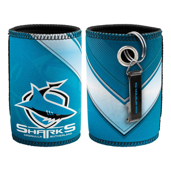Cronulla Sharks Can Cooler with Bottle Opener