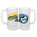 Parramatta Eels Frosted Stein Glass