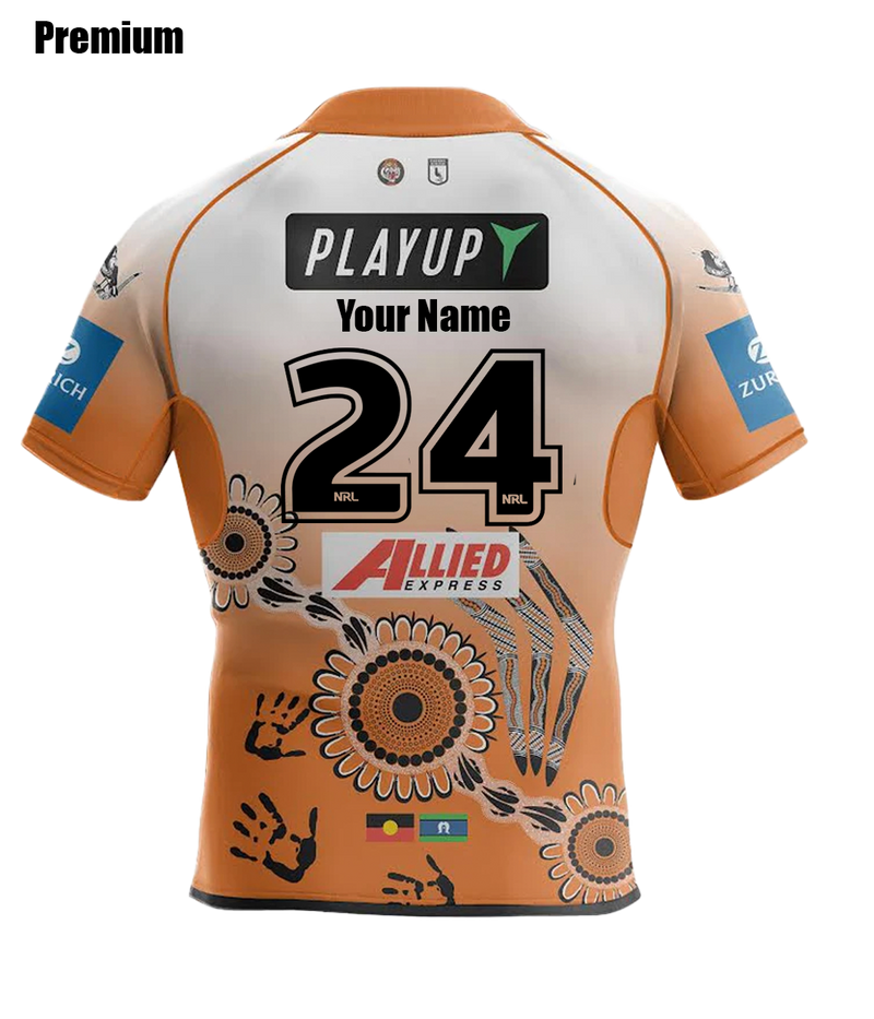 2024 Wests Tigers ADULTS Indigenous Jersey
