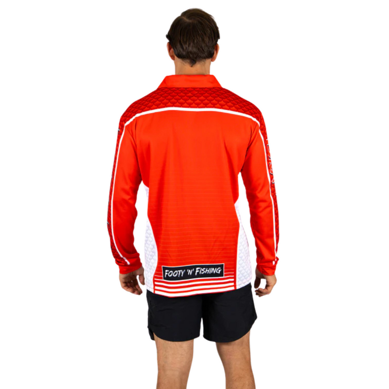 St George Illawarra Dragons ADULTS Barracuda Fishing Shirt