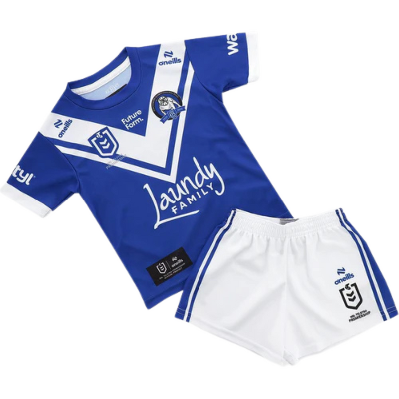 2025 Canterbury Bulldogs TODDLER Away Jersey Set