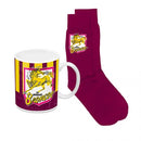 Brisbane Broncos Heritage Mug and Sock Pack