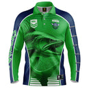 Canberra Raiders ADULTS Barracuda Fishing Shirt