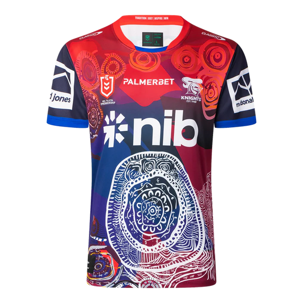 2025 Newcastle Knights ADULTS Indigenous Jersey