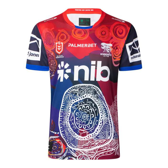 2025 Newcastle Knights ADULTS Indigenous Jersey