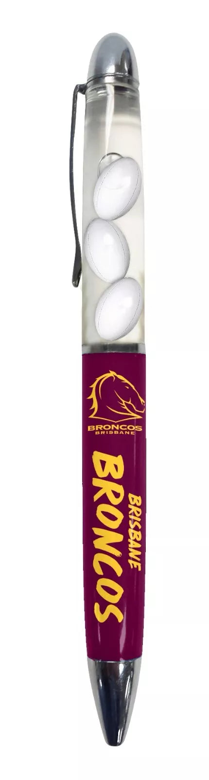 Broncos Floating Ball Pen