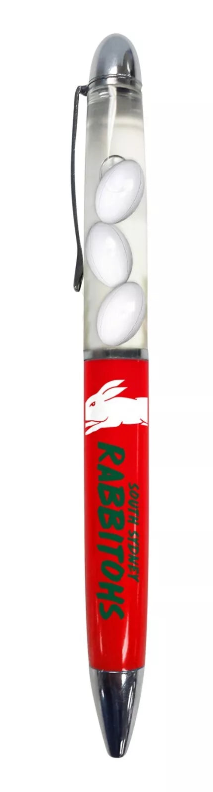 Rabbitohs Floating Ball Pen