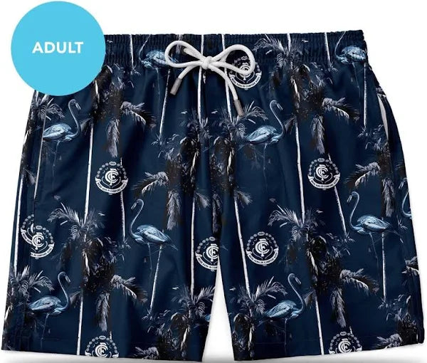 Carlton Blues AFL ADULTS Hawaiian Board Shorts